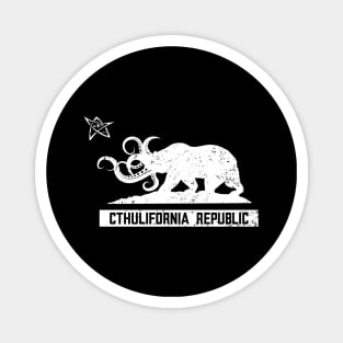 Cthulifornia Republic (White) Magnet